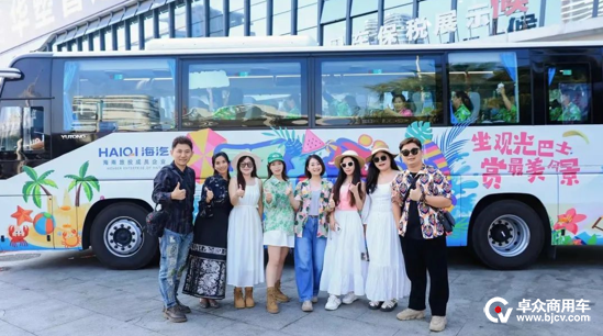 海南環(huán)島旅游公路觀光巴士火爆出圈，宇通助力海汽集團加速探索旅游運營新模式