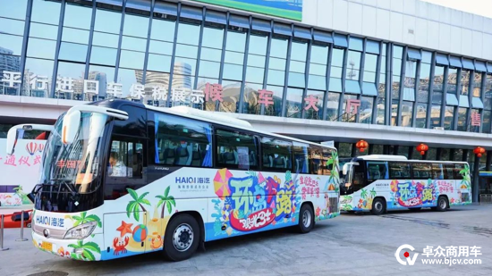 海南環(huán)島旅游公路觀光巴士火爆出圈，宇通助力海汽集團加速探索旅游運營新模式