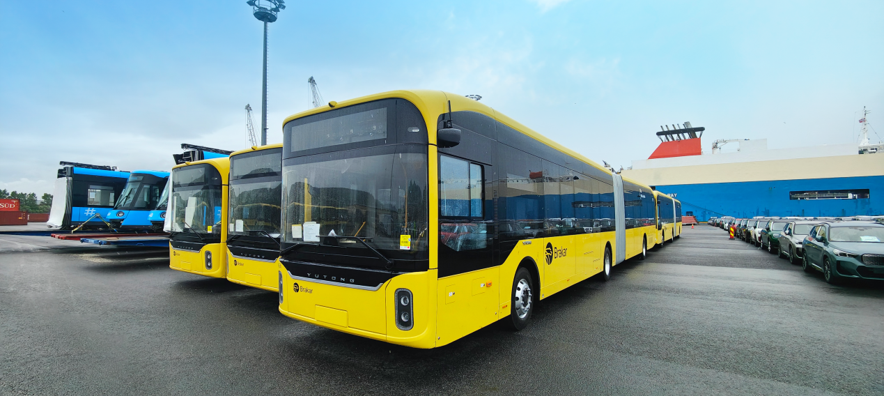 敲響新春“開門紅”！287輛宇通純電動客車陸續(xù)登陸挪威市場