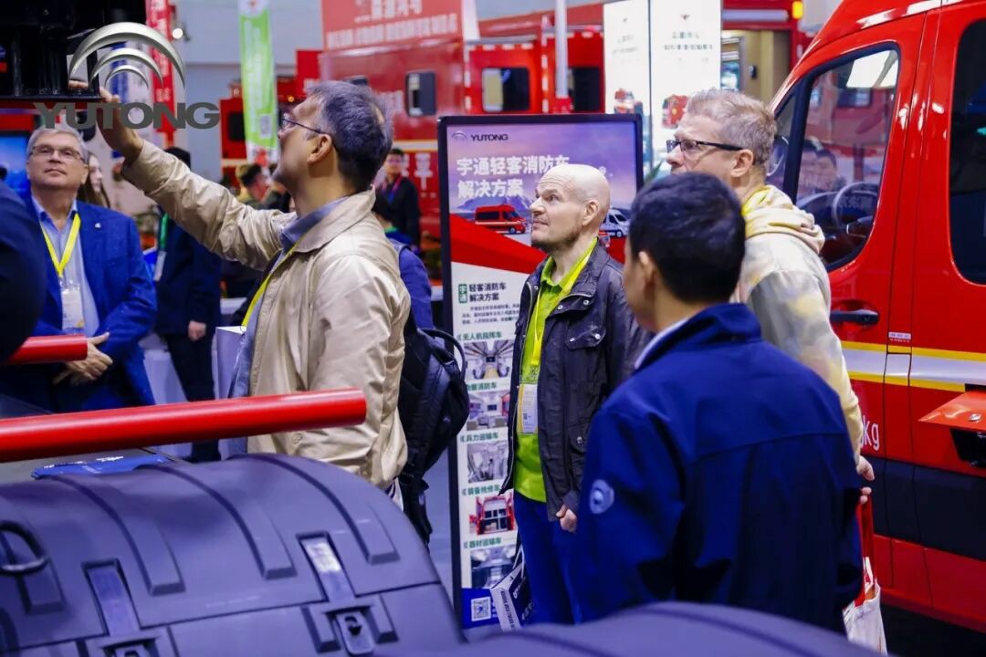 科技賦能實戰(zhàn)！宇通專用車亮相第二十一屆國際消防展