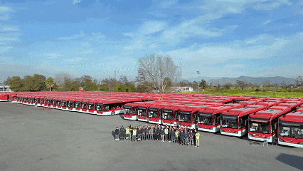 再+372輛中國新能源公交！宇通為智利綠色交通轉(zhuǎn)型提交新答案