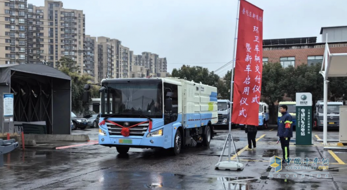 亮相申城！宇通新能源環(huán)衛(wèi)車(chē)批量交付上海