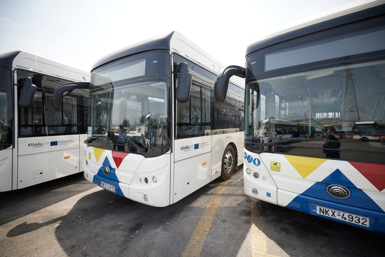 首批！希臘總理歡迎宇通電動公交車投入運營