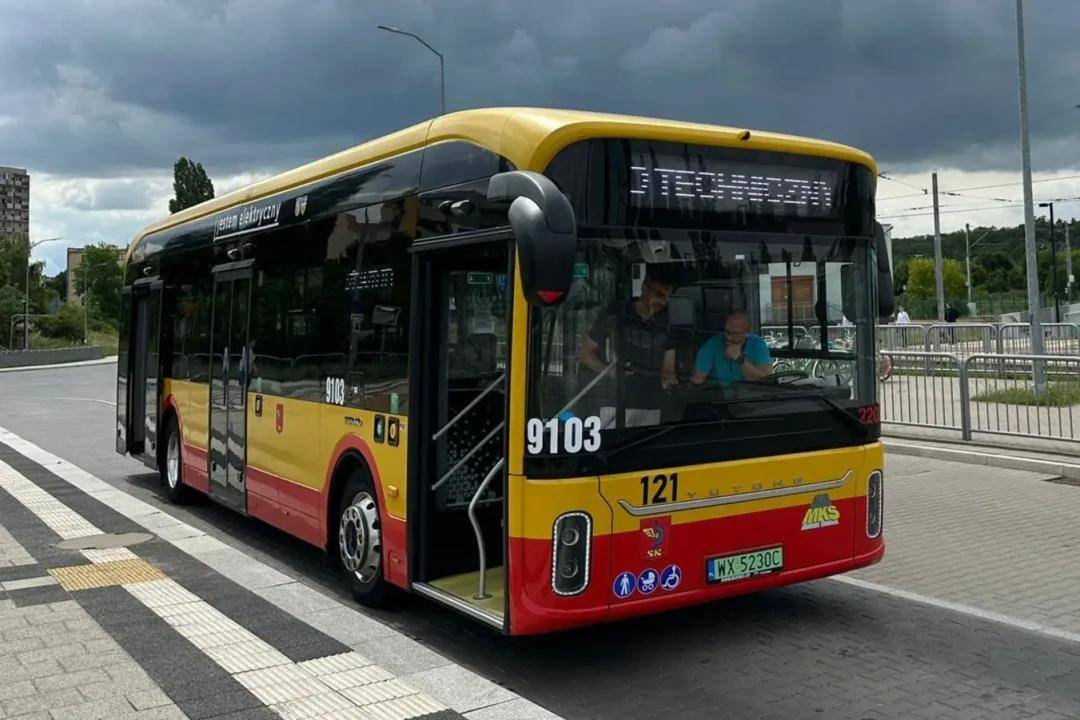 波蘭一市購入30輛宇通電動公交車！