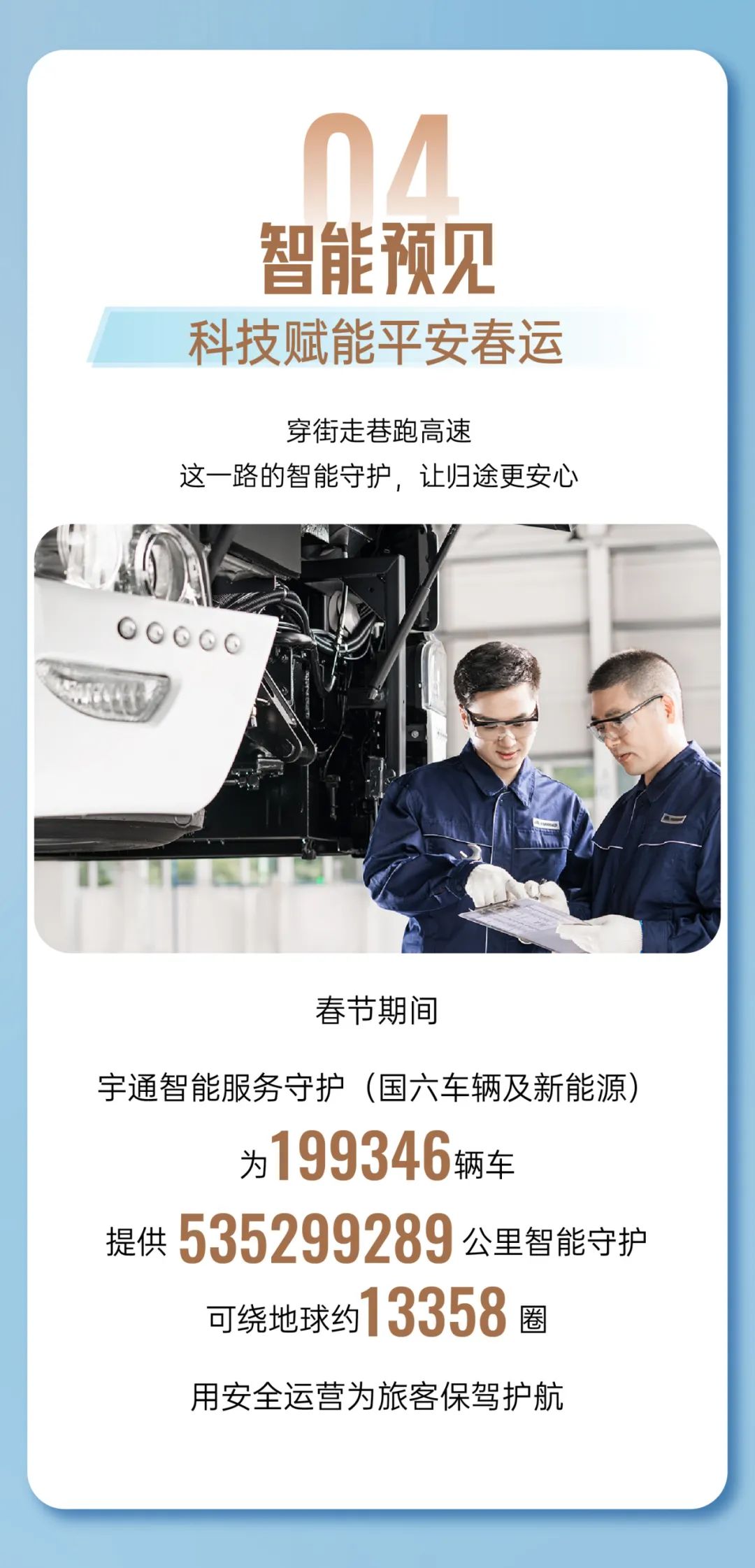 服務(wù)36計(jì) | 從歸家到返程，宇通守護(hù)5億+公里的春運(yùn)遷徙路