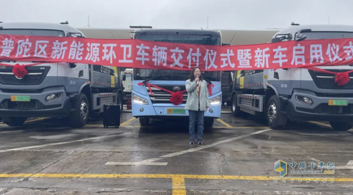亮相申城！宇通新能源環(huán)衛(wèi)車(chē)批量交付上海